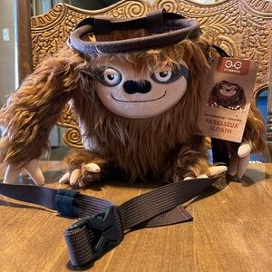 NWT Chalk bag for climbing & bouldering, awesome sloth design by YY Vertical